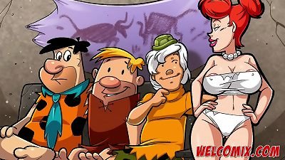 基岩超辣妹大赛！燧石乐队中最伟大的女性！色情漫画